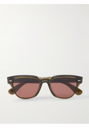 Oliver Peoples - Rueny D-frame Acetate Sunglasses - Brown - One size