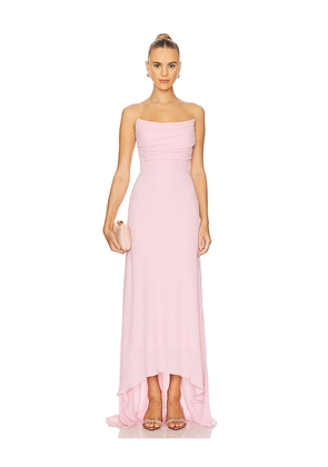 NBD Renee Gown in Pink. Size L. Also in XS, XXS, S, M, XL.