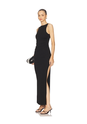 MORE TO COME Maisie Maxi Dress in Black. Size L. Also in XS, XXS, S, M, XL.