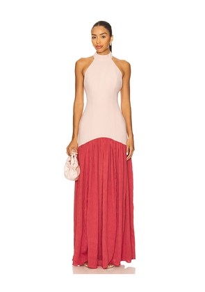 Lovers and Friends Marissa Gown in Blush,Mauve. Size M. Also in XXS, XS, S.