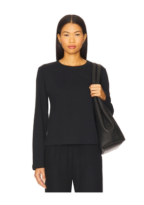 LESET Margo Long Sleeve in Black. Size L. Also in XS, XL.