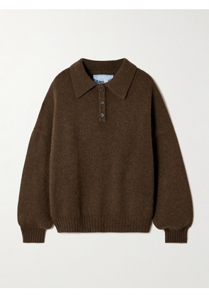 Arch4 - King's Road Organic Cashmere Sweater - Brown - x small,small,medium,large,x large