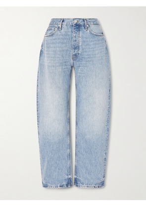 Anine Bing - Fritz High-rise Barrel-leg Jeans - Blue - 24,25,26,27,28,29,30,31,32