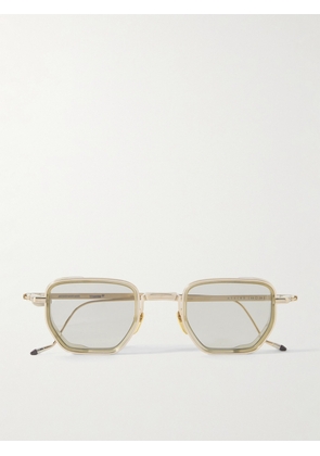 Jacques Marie Mage - Atkins Square-frame Titanium Sunglasses - Neutrals - One size