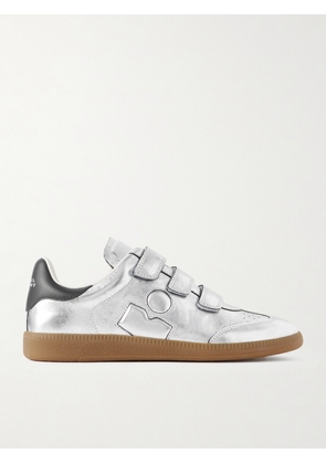Isabel Marant - Beth Metallic Leather Sneakers - Silver - FR36,FR37,FR38,FR39,FR40,FR41