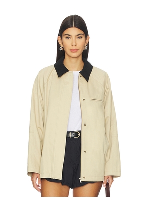 NIA Galilea Jacket in Beige. Size L. Also in S, XS, M, XL.