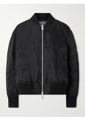 Sacai - Pleated Padded Shell Bomber Jacket - Black - 1,2,3,4