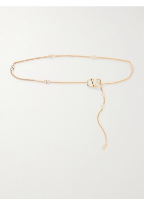 Valentino Garavani - Vlogo Gold-tone Belt - S,M,L