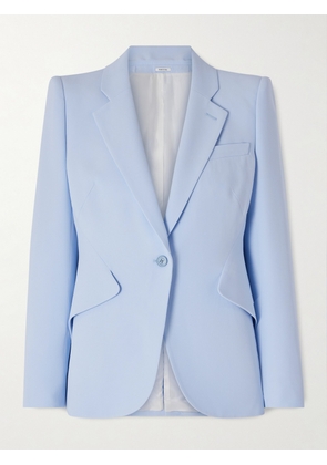MCQUEEN - Crepe Blazer - Blue - IT36,IT38,IT40,IT42,IT44