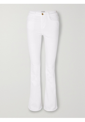 FRAME - Le High Flare Jeans - White - 23,24,25,26,27,28,29,30,31,32,33,34