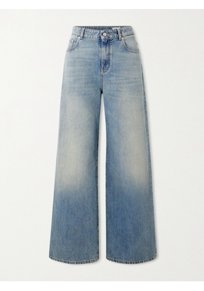 MCQUEEN - Mid-rise Wide-leg Jeans - Blue - 28,29,30,31