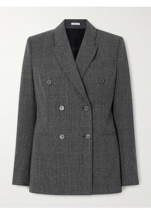 MCQUEEN - Double-breasted Wool Blazer - Gray - IT38,IT40,IT42,IT44