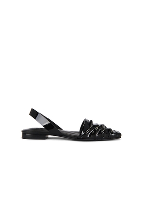 Nora Lozza Forma Ballerina Flat in Black. Size 10. Also in 6, 7, 8, 9.