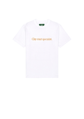 Oyster Specialist T-Shirt in Orange. Size L. Also in S, M, XL/1X.