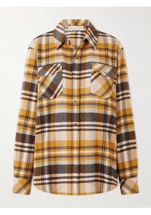 God’s True Cashmere - Checked Cashmere Shirt - Multi - xx small,x small,small,medium,large