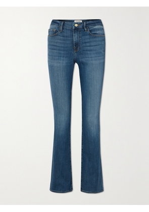 FRAME - Le Mini Boot Mid-rise Jeans - Blue - 23,24,25,26,27,28,29,30,31,32,33,34