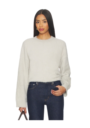 MADISON THE LABEL Angelina Knit Sweater in Grey. Size L. Also in XS.