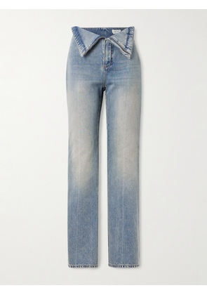 MCQUEEN - High-rise Flared Jeans - Blue - 28,29,30,31