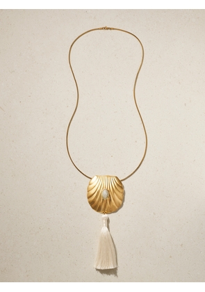 Juju Vera - Petra Gold-plated Diamond Necklace - One size