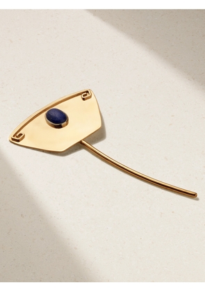 Juju Vera - Lana Gold-tone Lapis Hair Pin - Blue - One size
