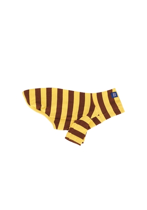Little Beast Striped Shirt in Yellow,Brown. Size S. Also in .
