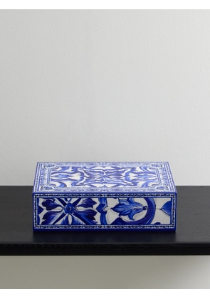 Dolce & Gabbana - Printed Plexiglass Box - Blue - One size