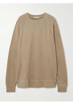 James Perse - Supima Cotton-jersey Sweatshirt - Brown - 01,2,3,4