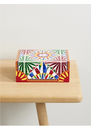 Dolce & Gabbana - Caretto Printed Plexiglass Box - Red - One size