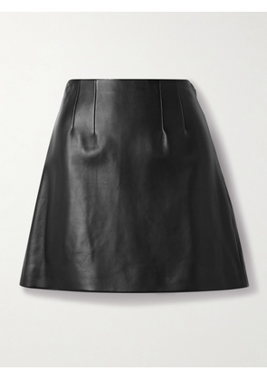 Theory - Leather Mini Skirt - Black - US0,US2,US4,US6,US8,US10,US12,US14