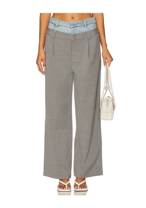 OSIS STUDIO Bree Wide Leg in Blue. Size L. Also in XS, S, M.