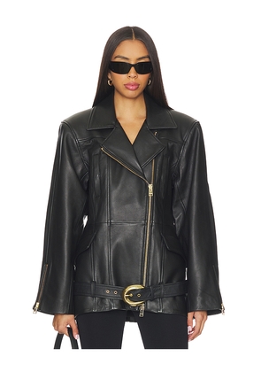 LAMARQUE Venetia Jacket in Black. Size L. Also in S, XS, M.