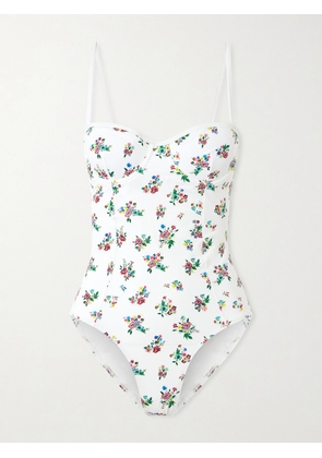 Tory Burch - Balcony Underwired Floral-print Swimsuit - Multi - x small,small,medium,large,x large