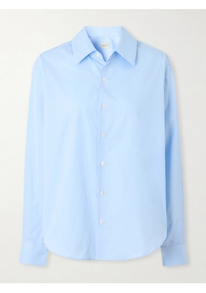 Comme Si - Cotton-poplin Shirt - Blue - x small,small,medium,large,x large