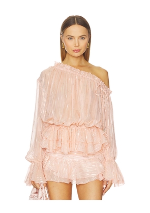 Nana Jacqueline Kaia Top in Pink. Size M. Also in S, XS.