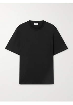 SAINT LAURENT - Cotton-jersey T-shirt - Black - x small,small,medium,large,x large