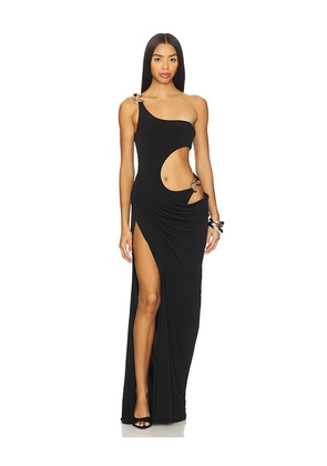 NBD Ainsleigh Maxi Dress in Black. Size L. Also in XXS, XS, S, M, XL.