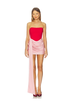 Nookie Chiara Mini Dress in Red. Size M. Also in XS, S, L.