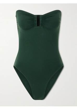Eres - Les Essentiels Cassiopée Bandeau Swimsuit - Green - FR 38,FR 40,FR 42,FR 44,FR 46