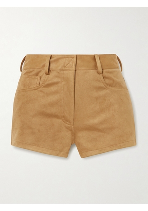 Norma Kamali - Brushed Shorts - Brown - xx small,x small,small,medium,large,x large