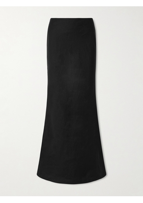 Cult Gaia - Chantel Linen Maxi Skirt - Black - xx small,x small,small,medium,large,x large,xx large