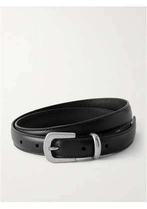 The Row - Leather Belt - Black - 75,80,85,90