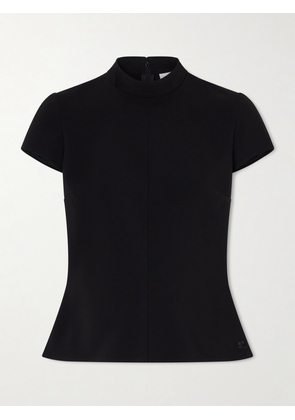 COURREGES - Crepe Mockneck Top - Black - FR 34,FR 36,FR 38,FR 40,FR 42,FR 44