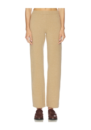 L'Academie by Marianna Berke Knit Pant in Brown. Size L. Also in XS, XXS, S, M, XL.