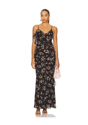 MISA Los Angeles Gillian Dress in Black. Size L. Also in XS, S, M.