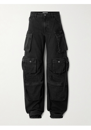 The Attico - Low-rise Cargo Jeans - Black - 24,25,26,27,28,29,30,31,32