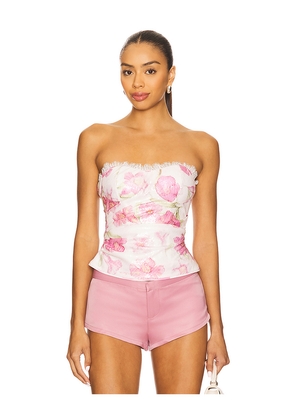 Nana Jacqueline Lilly Top in Pink. Size L. Also in S, M.