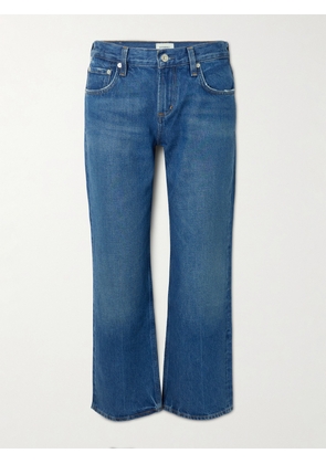 Citizens of Humanity - Faye Cropped Mid-rise Straight-leg Jeans - Blue - 23,24,25,26,27,28,29,30,31,32,33