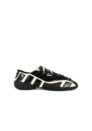 Miista Edyta Sneaker in Black & White. Size 36. Also in 37, 38, 39, 40.