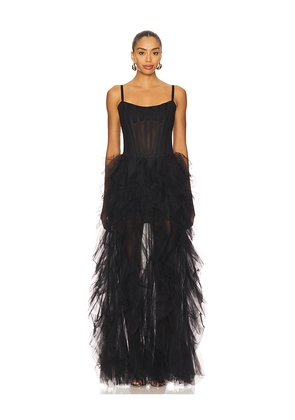 NBD Nellie Gown in Black. Size L. Also in XXS, XS, S, M, XL.