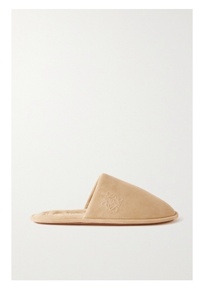 LOEWE - Suede Slippers - Neutrals - IT35,IT36,IT37,IT38,IT39,IT40,IT41